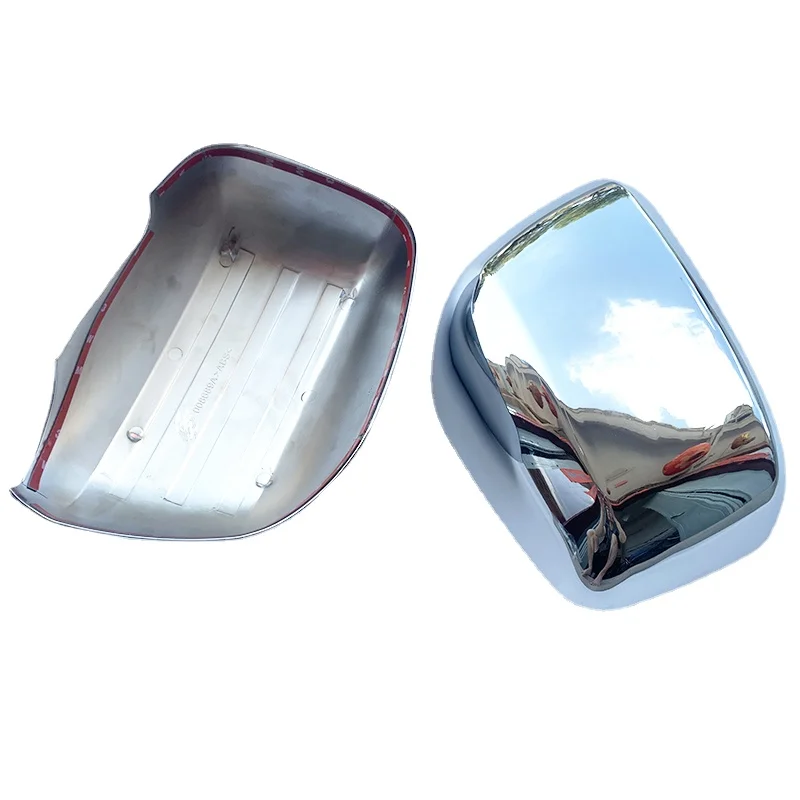 ABS Chrome Rearview Side Door Mirrors Cover Trim Car styling For Nissan Navara D40 2006- 2013