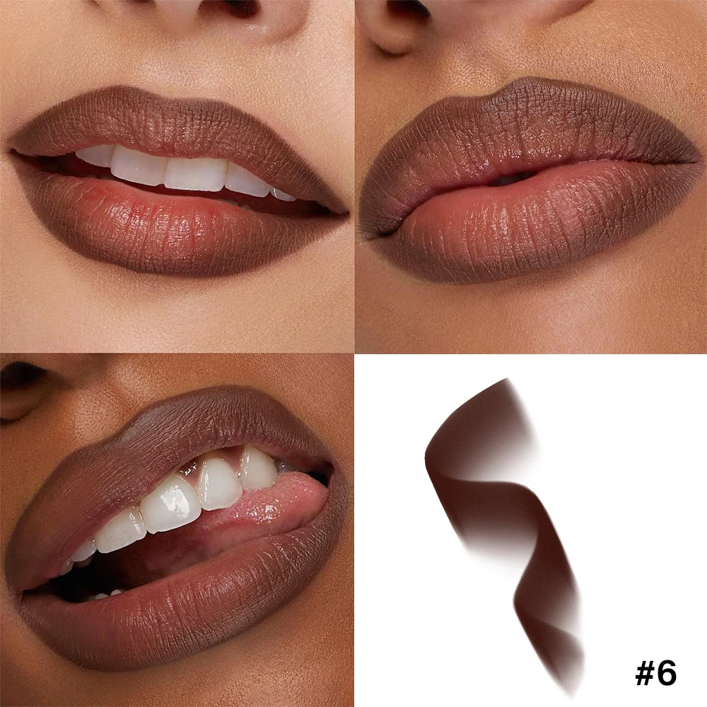 2In1 Matte Liner Lipstick Pen Gradient Lip Liner Red Brown Lipsticks Pencil Lasting Waterproof Lip Stick Sexy Women Lip Cosmetic