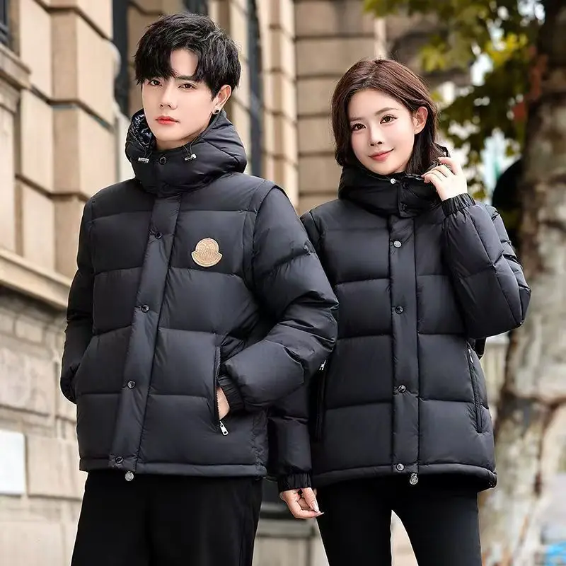 

Мужская универсальная куртка-пуховик M Home High Version осень-зима, свободного кроя, два в одном, с наполнителем из белого утиного пуха, молодежная, из полиэфирного волокна