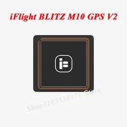 iFlight BLITZ M10 V2 GPS integruje moduł kompasu QMC5883L Wbudowany kryształ TCXO i kondensator faradowy dla drona FPV