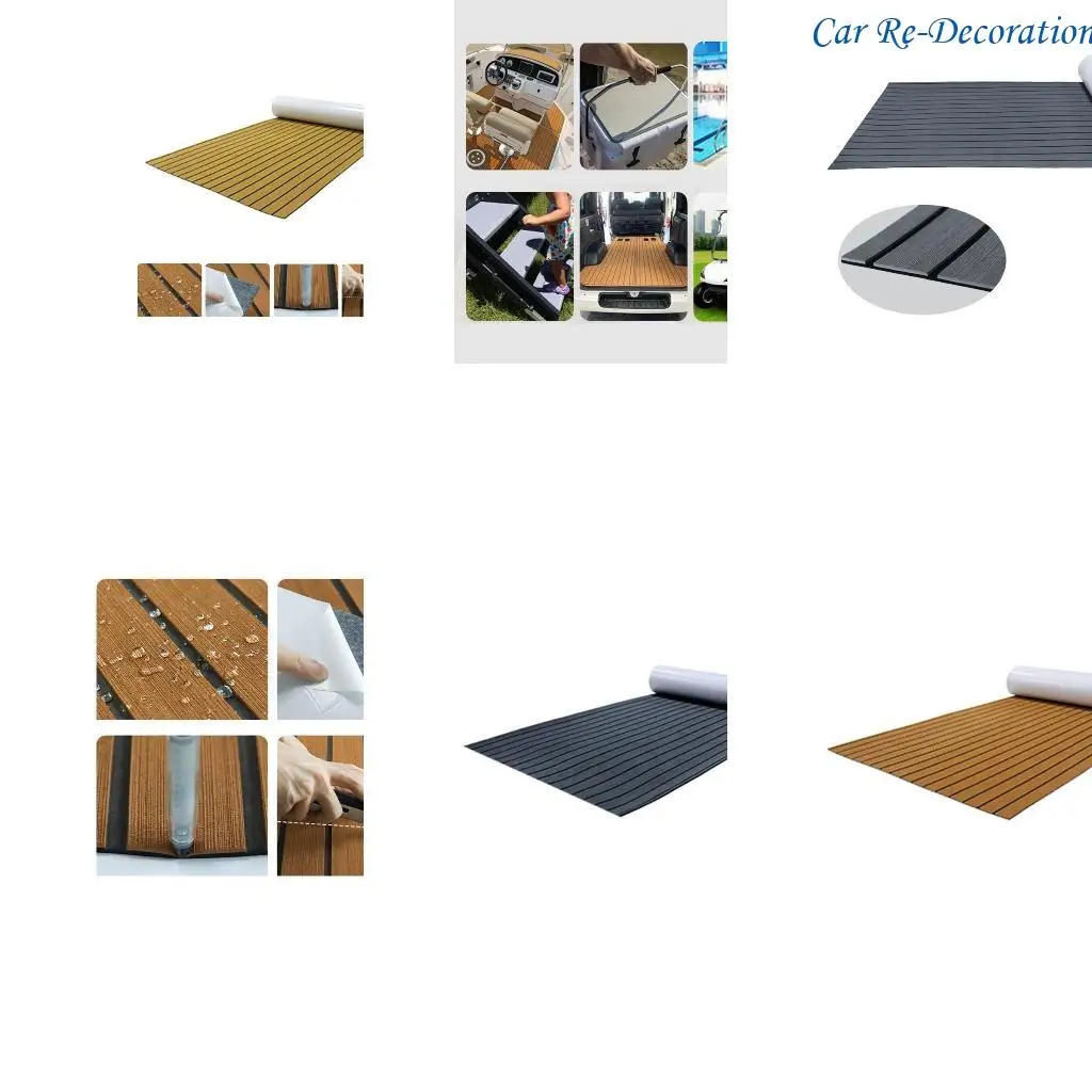 

R58D EVA FOAM SOAT SLEAK PAD PAD PAD АНТИ-SKID искусственный тик Синтетический яхта коврик яхт