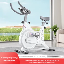 Full Coverage Spinning Bike, Home Ultra Quiet Fitness Bike, Indoor Aerobic Exercise Bike