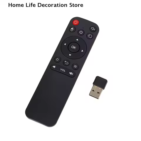 Universal 2.4G Wireless USB Receiver TV Box Remote Control Wireless Air Mouse for Android Smart TV Box and PC/TV Dropshipping