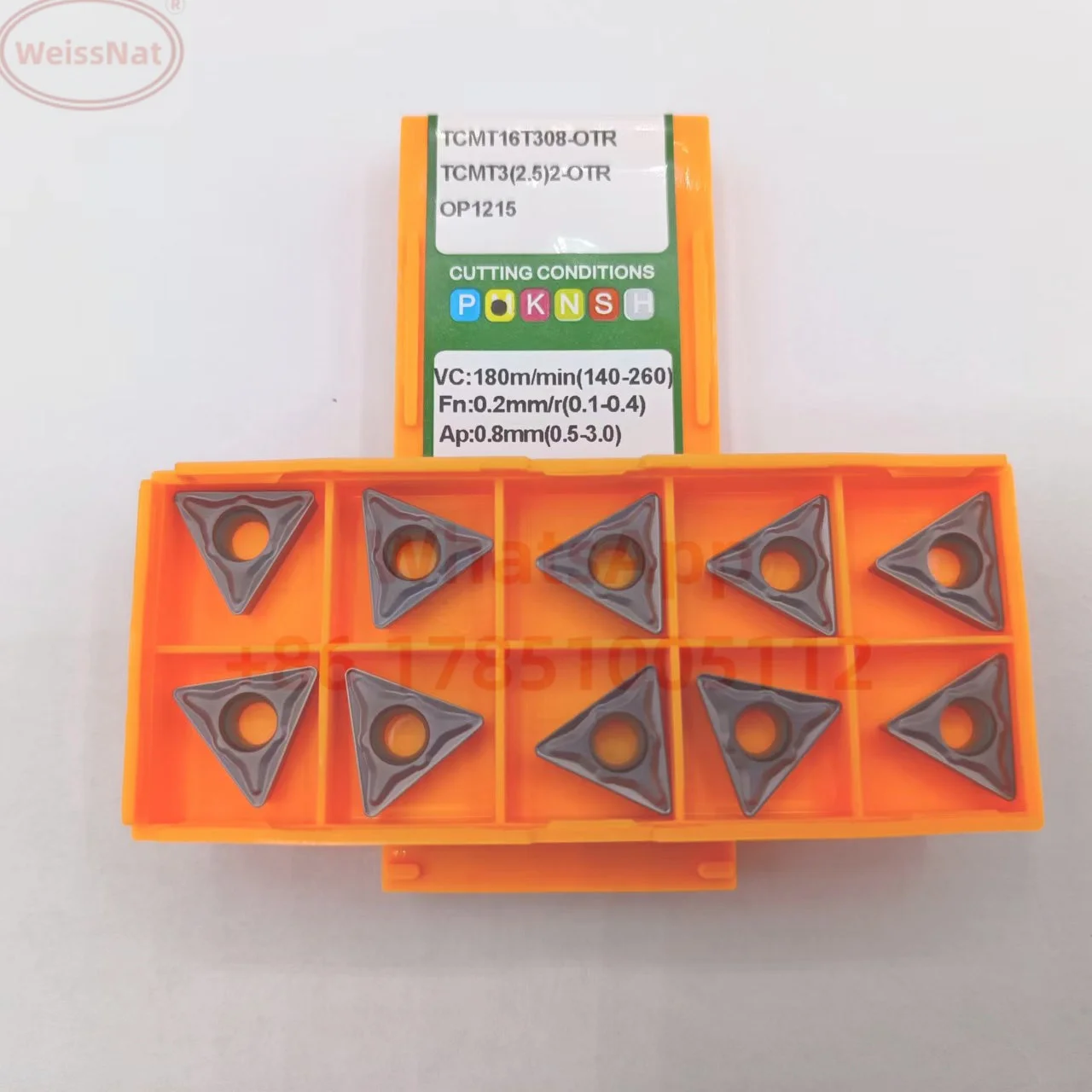 TCMT090204 TCMT090208 TCMT110204 TCMT110208 TCMT16T304 TCMT16T308 OP1215 OP1315 OC2125 OC2025 Cutting Carbide TCMT Insert