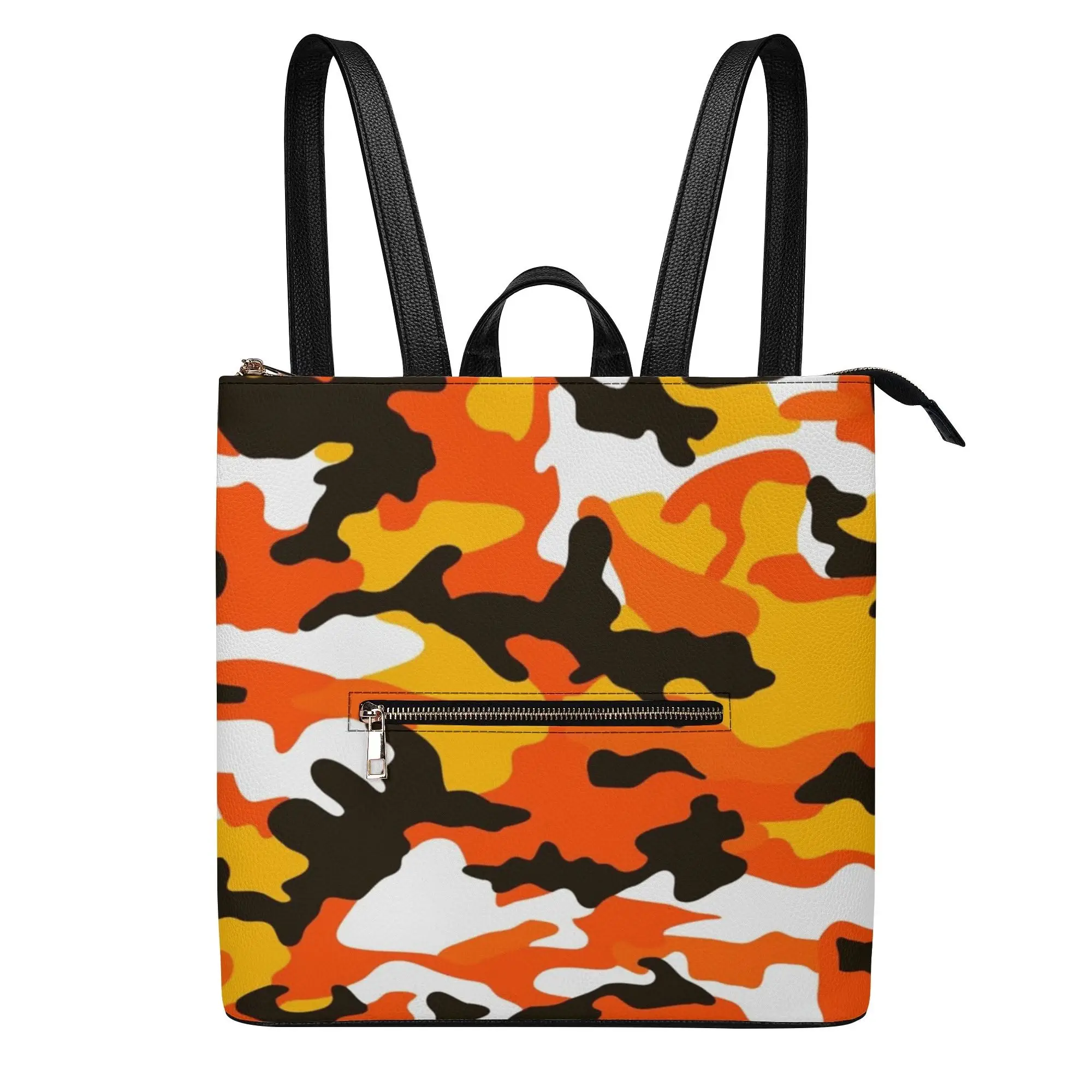 

Красочный кожаный рюкзак с художественными узорами, модная женская повседневная сумка, стильная школьная и дорожная сумка в современном стиле