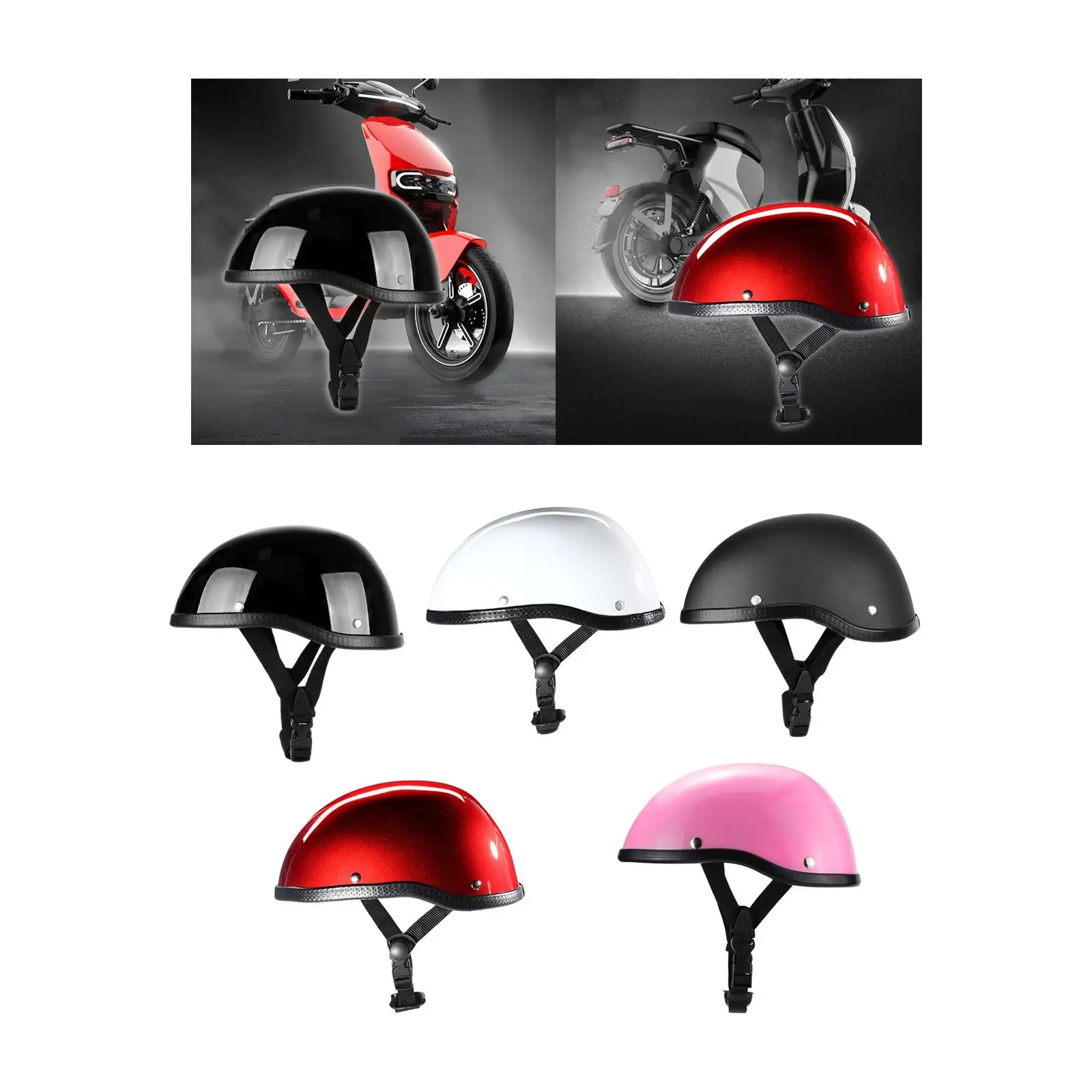 

Шлем Половина лица Шлем удобно носить Спортивная амортизирующая подкладка