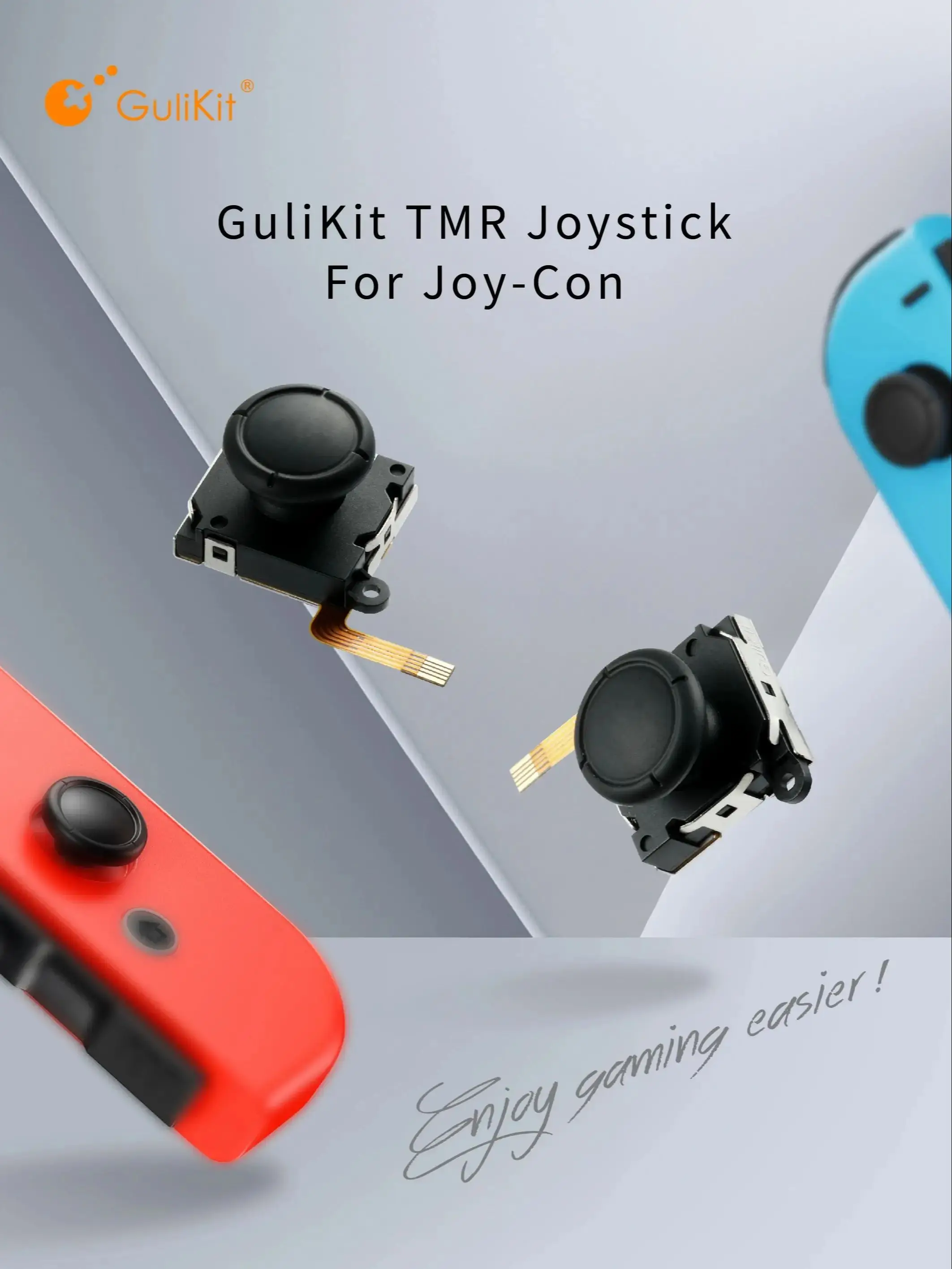 Joystick GuliKit TMR Sensing do Joy-Con, zamiennik bez efektu driftu, akcesoria do naprawy konsoli Nintendo Switch/OLED/Lite — zdjęcie produktu 7