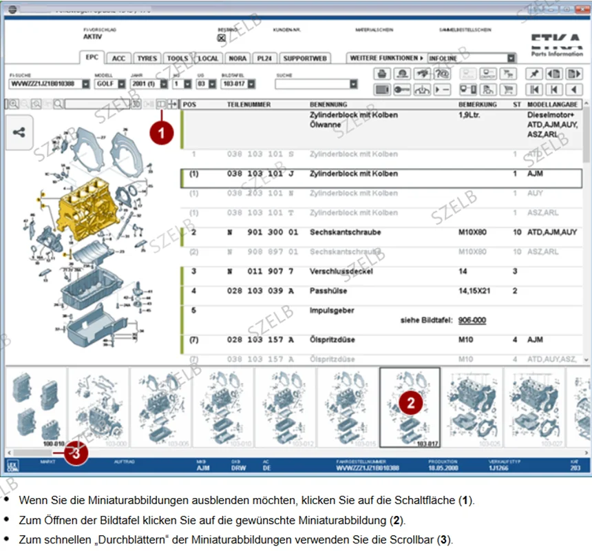 엘카 8.6 (ELSAWIN 6.0 최신 유지보수 소프트웨어 포함) 차량 전자 부품 카탈로... - 2