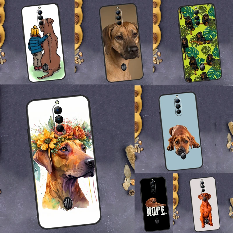 Rhodesian Ridgeback Dog Phone Case For ZTE Nubia Red Magic 8 Pro 5G 5S 6R 6S 7S Pro RedMagic 6 7 Pro Bumper Cover