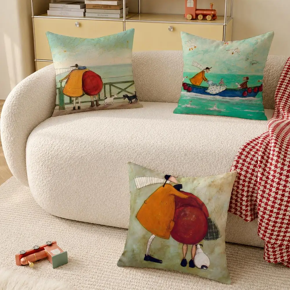 Sam Toft Cushion Cover Pillow Cover Decorative Throw Couch Home Decor for Living Room Sofa
