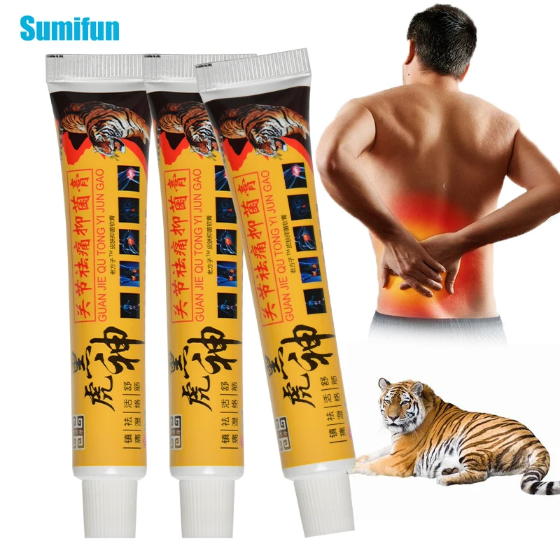 

1/2/3Pcs Tiger Balm Joint Analgesic Ointment Muscle Sprain Pain Relief Cream Arthritis Rheumatism Lumbar Massage Care Plaster