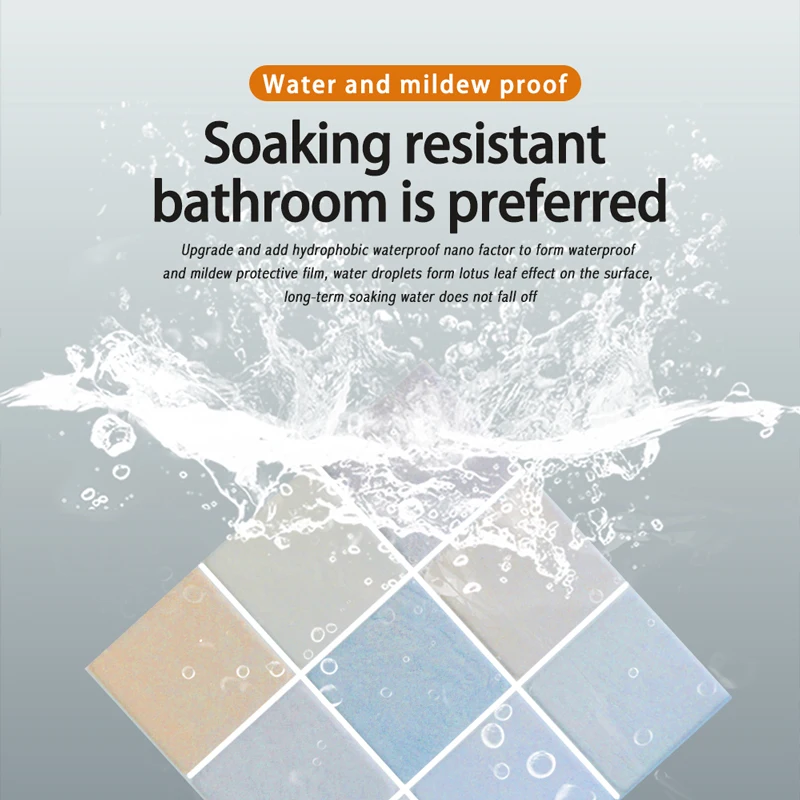 8 ألوان مقاوم للماء بلاط ماركر الجص القلم جدار التماس القلم أبيض أسود رمادي للبلاط أرضية الحمام إزالة التلوث التماس أداة إصلاح