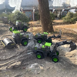 Ingenieurmodellspielzeug für Kinder, Auto, Bagger, LKW, Bagger, Kran, Gabelstaplerbau, Bildungsspielzeug, 1/50 8 Hauptverkaufstraktor Kinder - №7