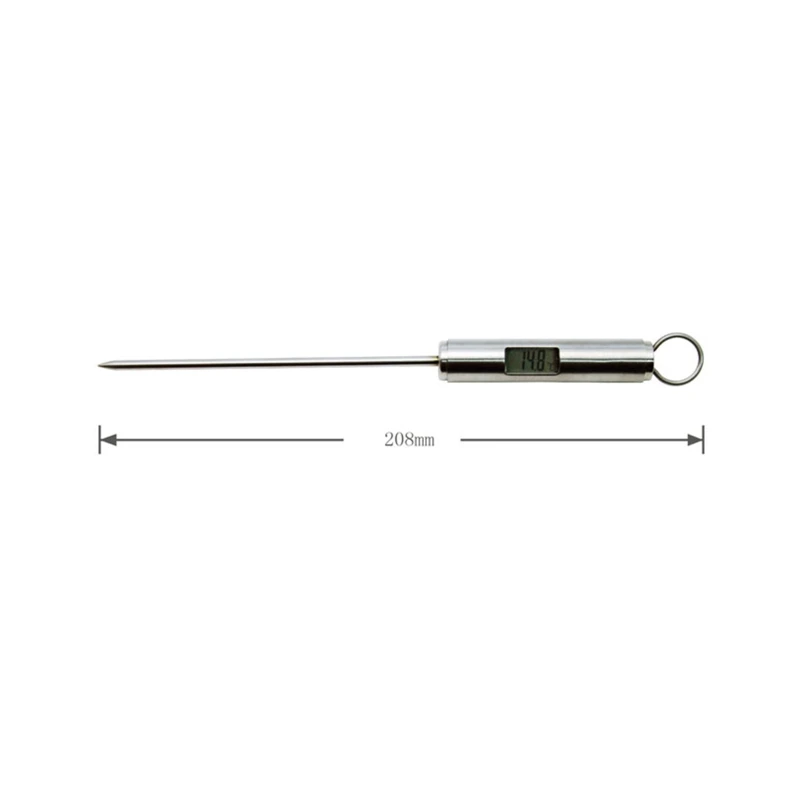 Instant Read Thermometer Digital Cooking Thermometer with Super Long Probe for Grill Candy Kitchen BBQ Smoker