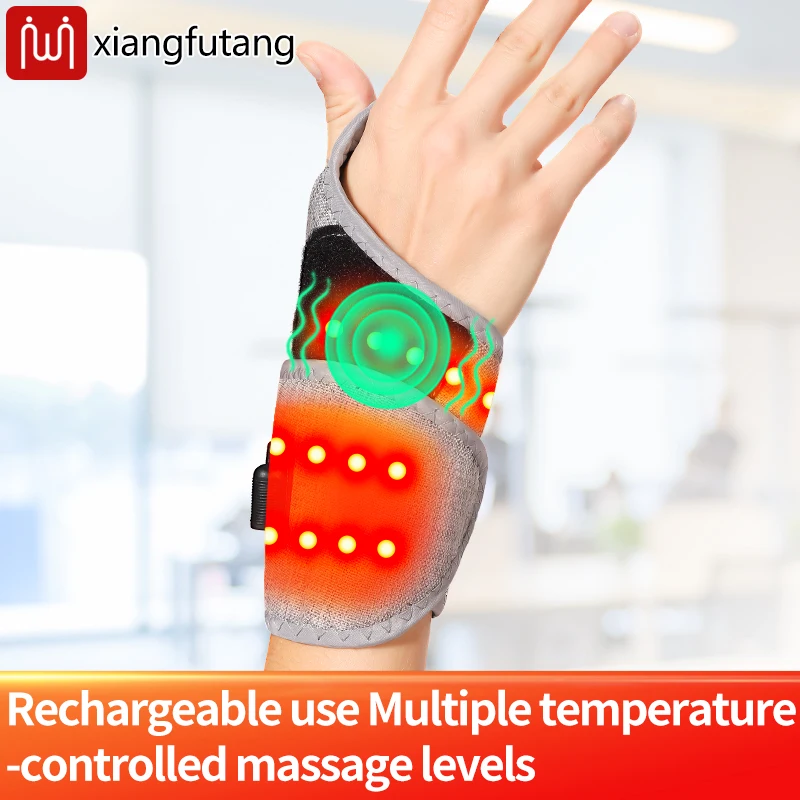 

Heating Pad Heated Wrist Wrap for Hand Heated Wrist Brace for Men Woman Corded and Cordless Heating Pad Massage Red Light