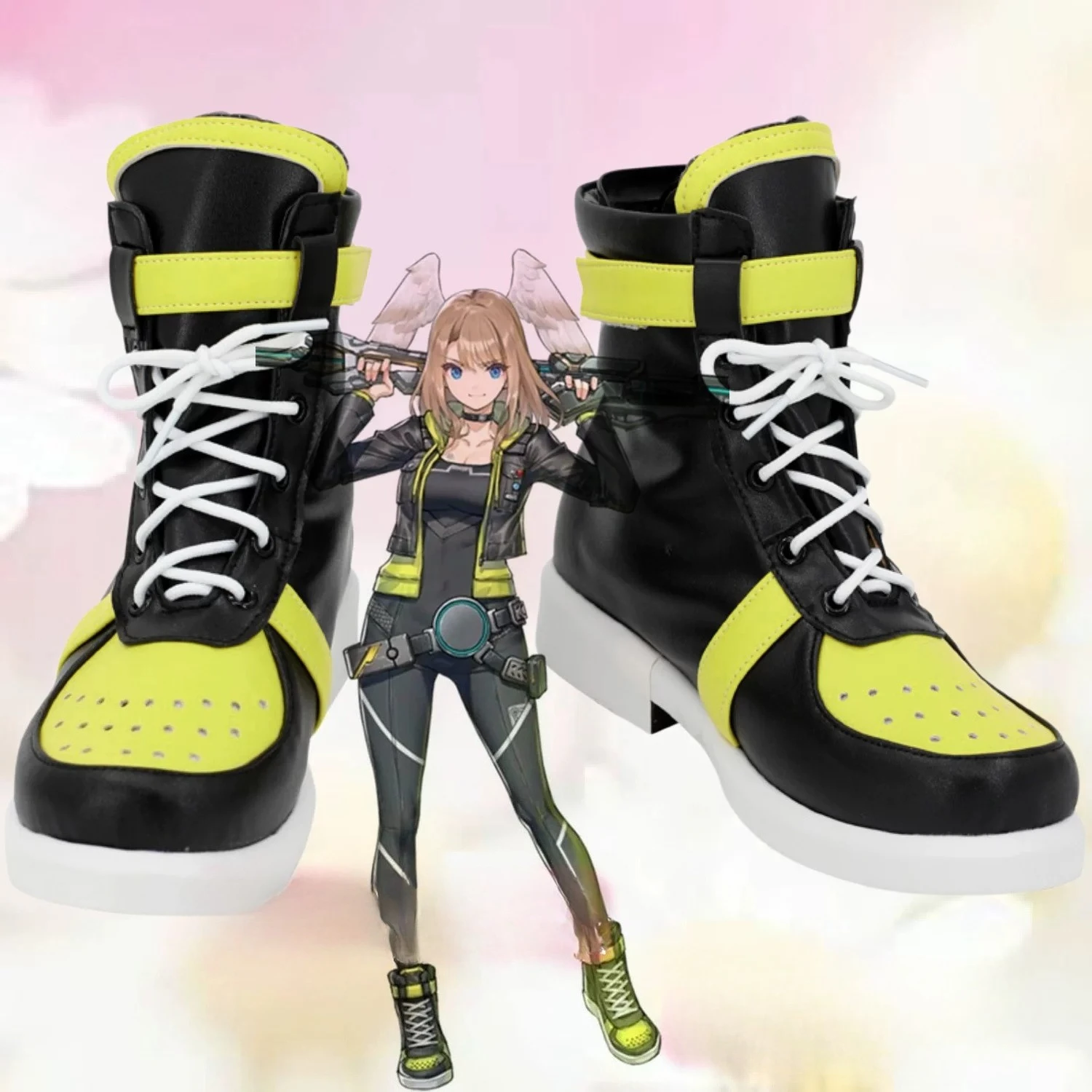 

Обувь для косплея по аниме Xenoblade Chronicles: Ботинки Еуни, аксессуары для костюмов на Хэллоуин, реквизит для вечеринок