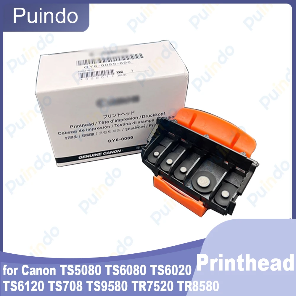 

Оригинальная печатающая головка для Canon TS5080 TS6080 TS6020 TS6120 TS708 TS9580 TR7520 TR8580, сопло для струйного принтера QY6-0089