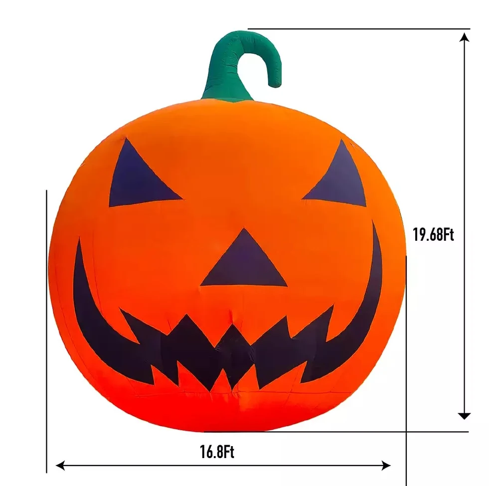 Giant Inflatable Pumpkin Halloween Inflatable Decorations Outdoor For Party