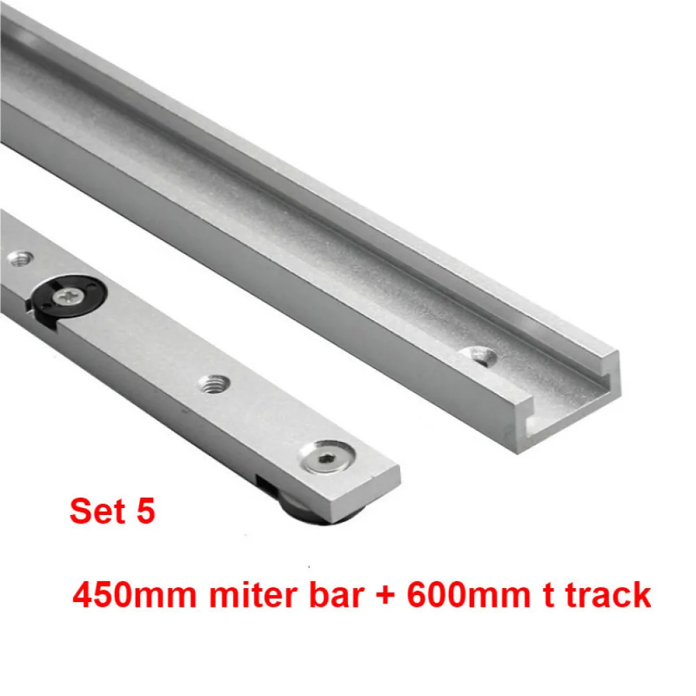Aluminum T Slot Slider Woodworking Tool Miter Rail Jig Accessory For Precision Workshop Bench Saw Router Table Motion System