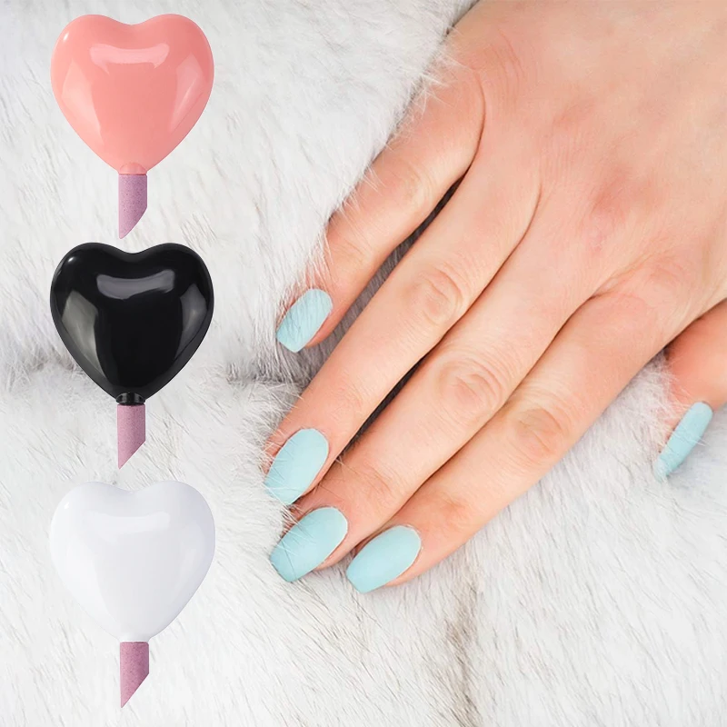 Pedra de quartzo arquivo de unhas empurrador lixar varas caneta da arte do prego removedor de cutícula empurrando aparador de pele morta buffer ferramentas manicure