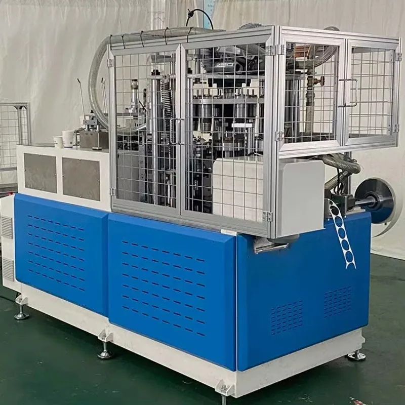 New Top Paper Cup Machine Automatic Paper Cup Coffee Machine with Print Logo for Business