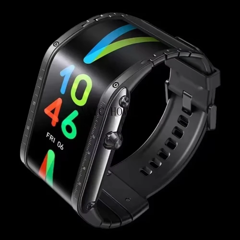 GPS Positioning Bluetooth Watch Men Women Watch SmartWatch Flexible Display 4G Internet Phone Heart Rate Detection