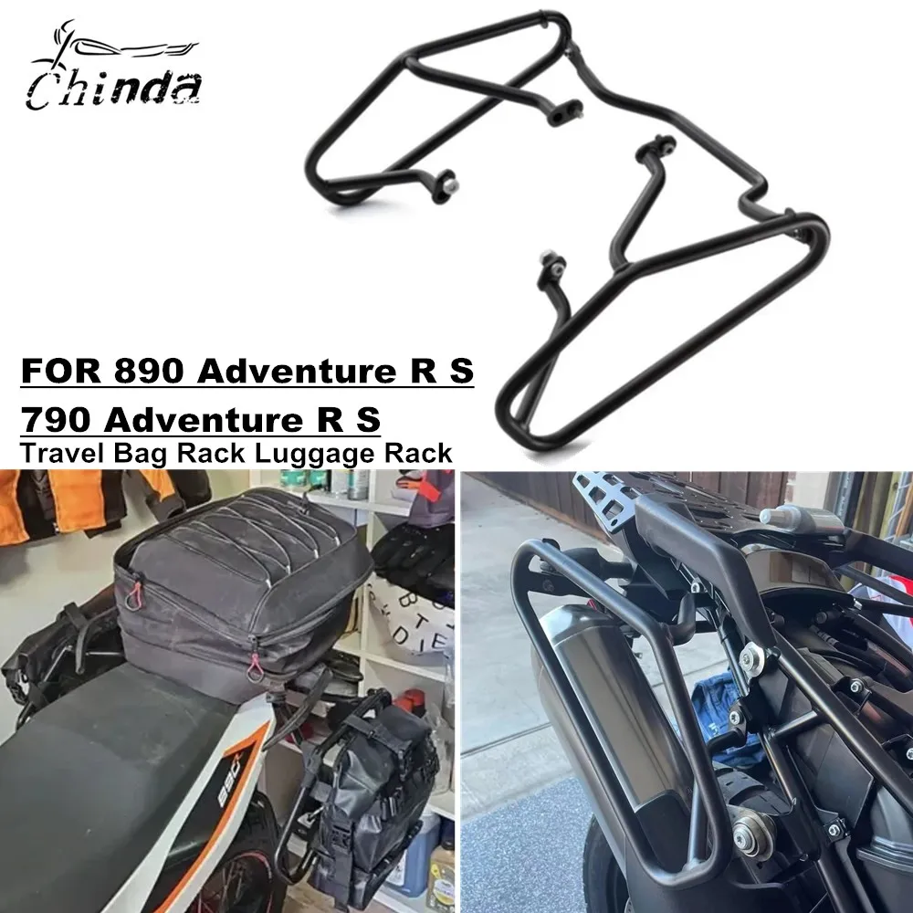 

Motorbike Luggage Rack Travel Bag Rack FOR KTM 890 Adventure R S 790 Adventure R S 890 ADV 790 ADV 2019-2023