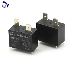 5 pz/10 pz SANYOU SFK-112DM relè condizionatore SFK-112DM-12VDC SFK-124DM 20A 250VAC 4pin