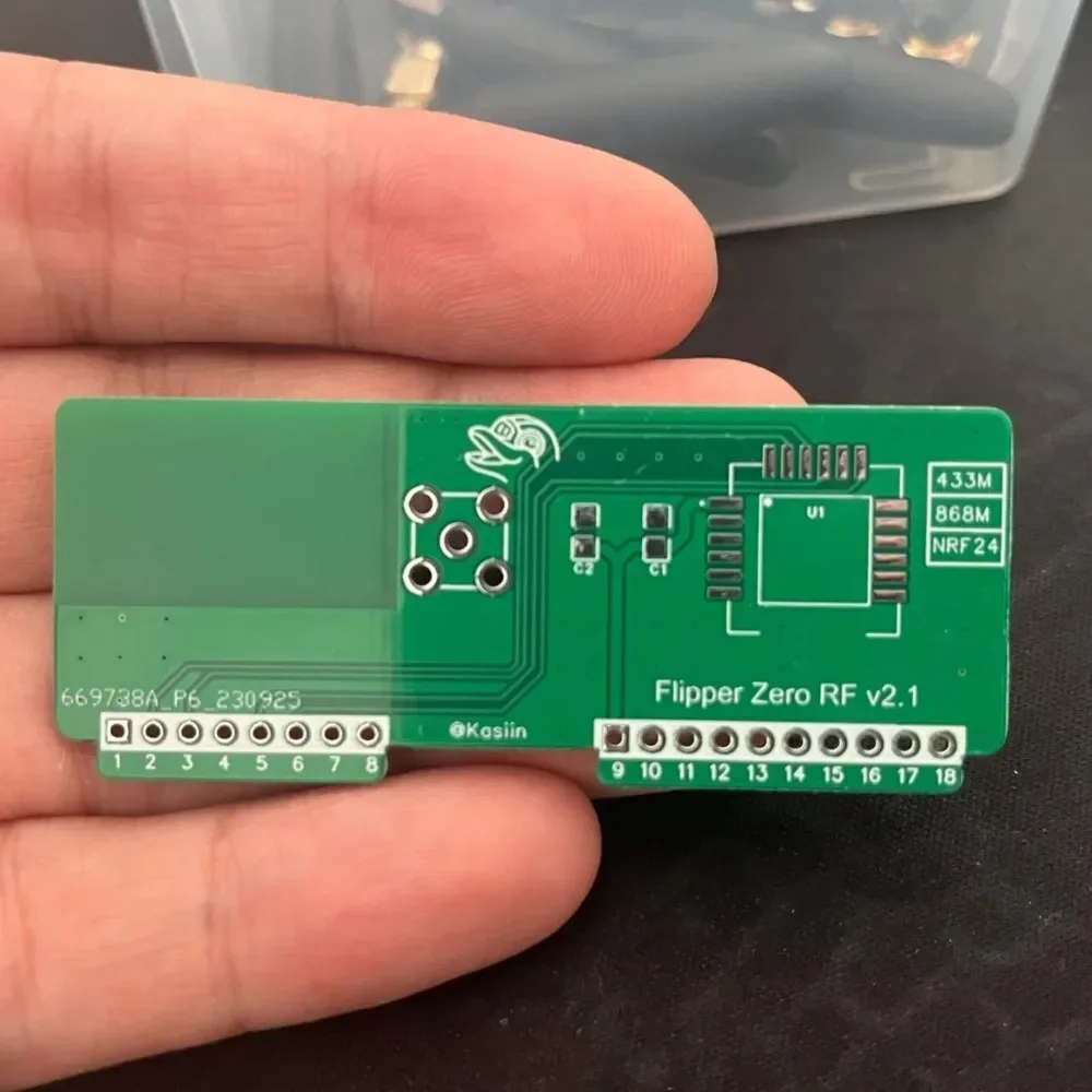 Flipper Zero CC1101 Module SubGhz Module 2.0 433MHz