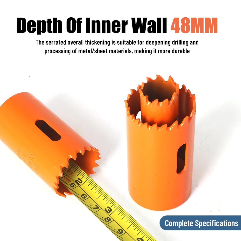 تعميق M42 خط أنابيب ثقب المناشير بت للخشب البلاستيك الجبس مجلس الأنابيب المعدنية الفولاذ المقاوم للصدأ سبائك الألومنيوم مثقاب الخشب ICK #4