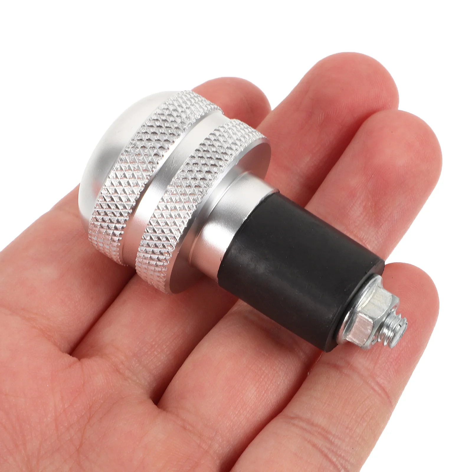 

1 Pair Motorcycle Handlebar Plugs Metal End Caps Vibration Reduction Balance Design For Bike Stability Handlebar Plug