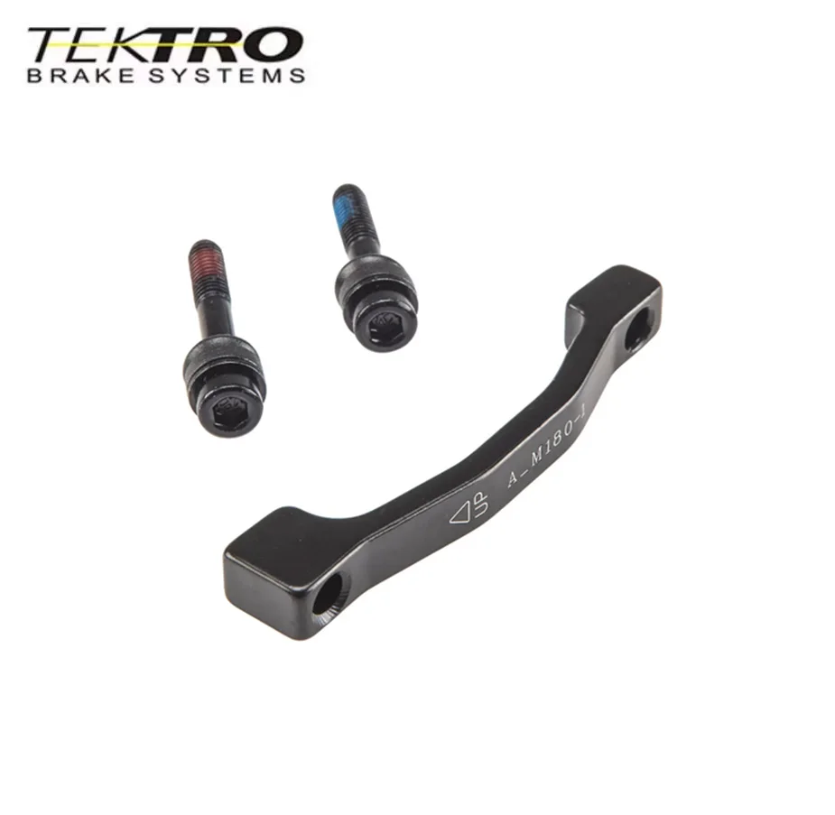 TEKTRO A_ M180-1 Disc Brake Caliper Adapter A-11 With Screws + 20mm Front/Rear-OE