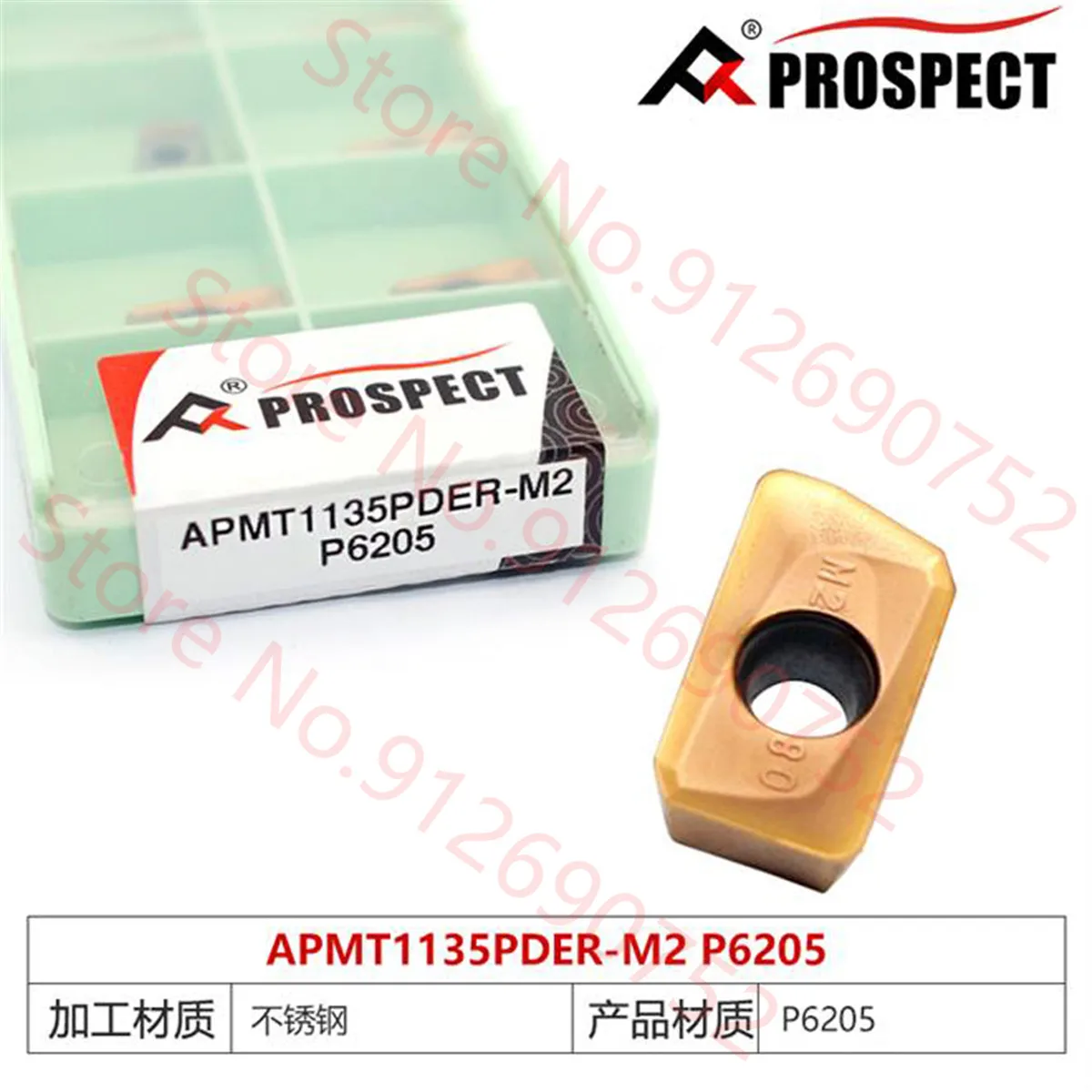 

PROSPECT APMT113516PDER P6205 Carbide Insert APMT Inserts