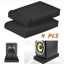 4 stücke Studio-Monitor-Lautsprecher-Isolation spads 30x20x4,5 cm Akustik schaum stoß feste Schall isolation spads für 5/6-Zoll-Lautsprecher