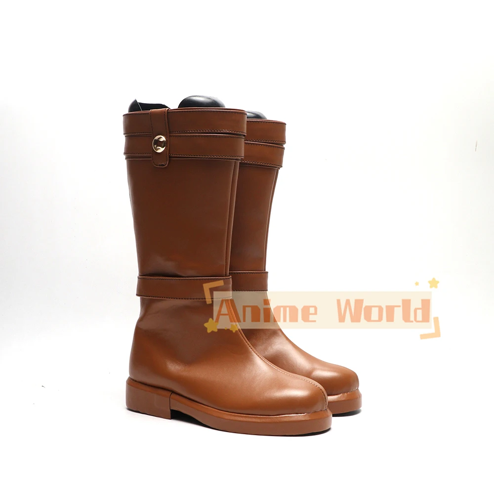 Botas de cosplay Frieren: zapatos Beyond Journey's End Frieren, accesorios personalizados para fiesta de Halloween en tallas grandes para hombres y mujeres