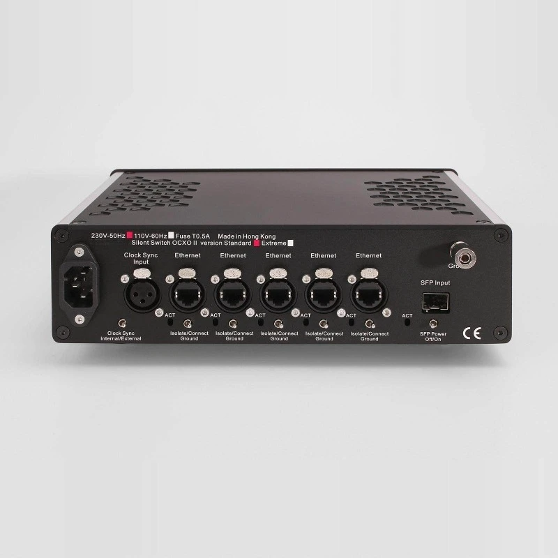 

SILENT SWITCH OCXO II Audiophile audio network switch