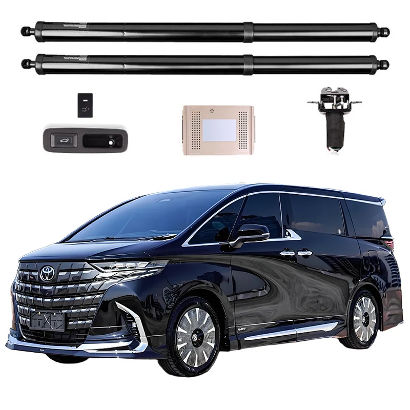 

Для TOYOTA Alphard 2009-2025 электрическая задняя дверь, интеллектуальный автоматический замок на присоске, модификация багажа, автомобильные принадлежности