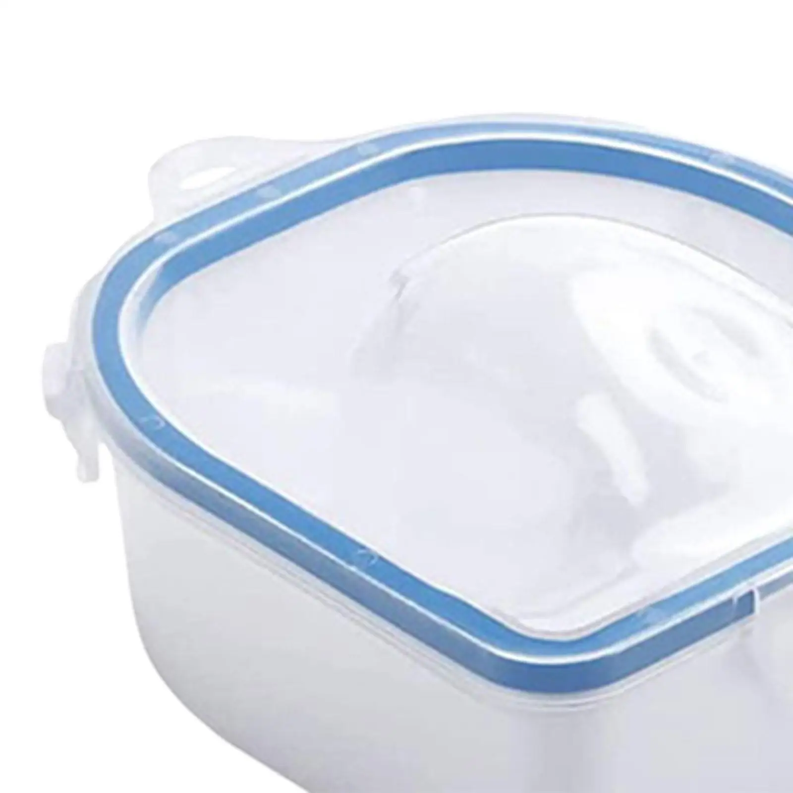 2 Pezzi Ciotole per ammollo per unghie Ciotola per manicure Kit professionale per rimozione smalto gel Vassoio per ammollo per le mani Salone di casa