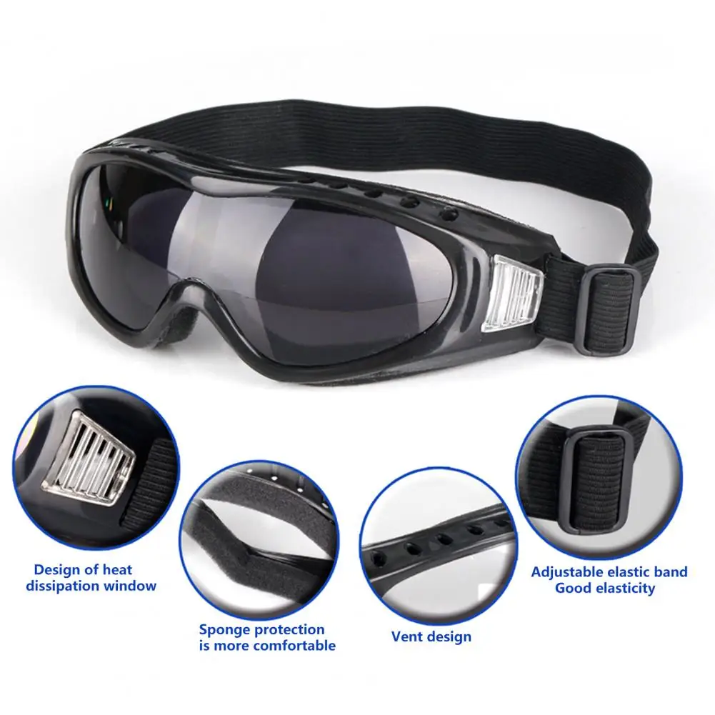 Snow Blindness Proof Polycarbonate Winter Anti-Fog Snow Ski Glasses for Sport