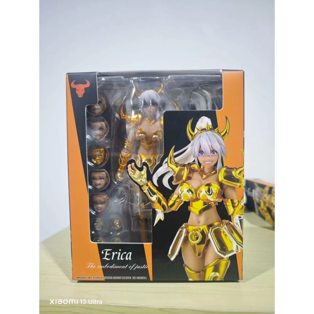 

24-hour shipping Great Toys/GT Saint Seiya Myth Cloth EX Taurus Erica Holy Contract Female Zodiac Knights of Action Figure Model