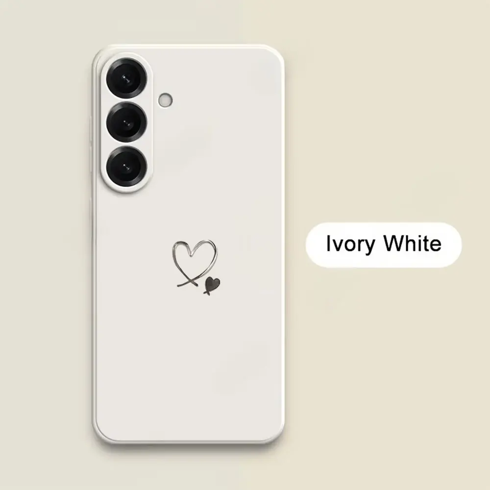 Love Heart Print Anti-Drop Phone Case For Samsung Galaxy S26 S25 Edge S24 S23 S22 S21 S20 Ultra Plus FE 2022 5G Silicone Cover - view 6