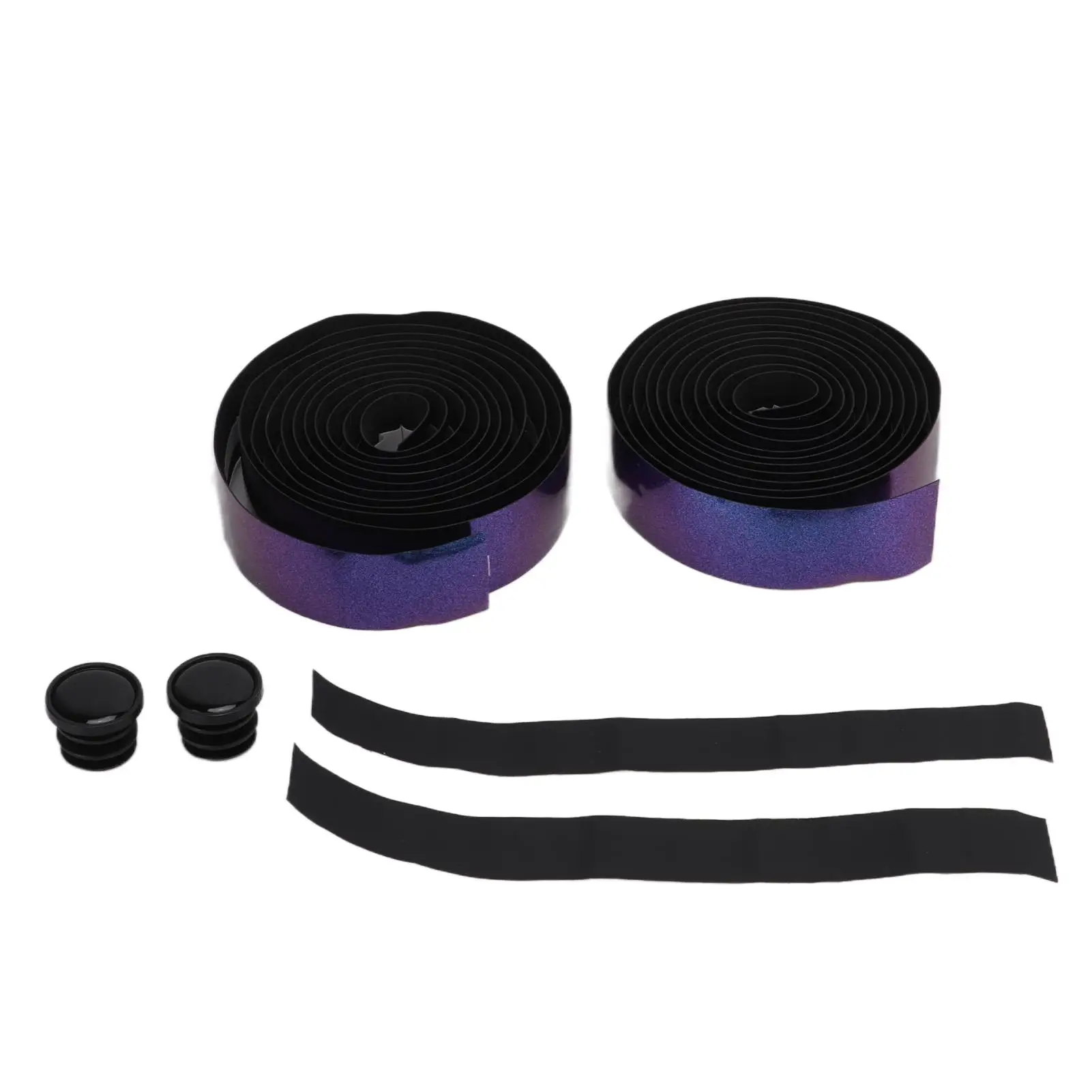 

Gradient Color Cycling Bar Wrap Shock Absorbing Non-Slip Tapes - 2 Rolls, ENLEE Bike Handlebar