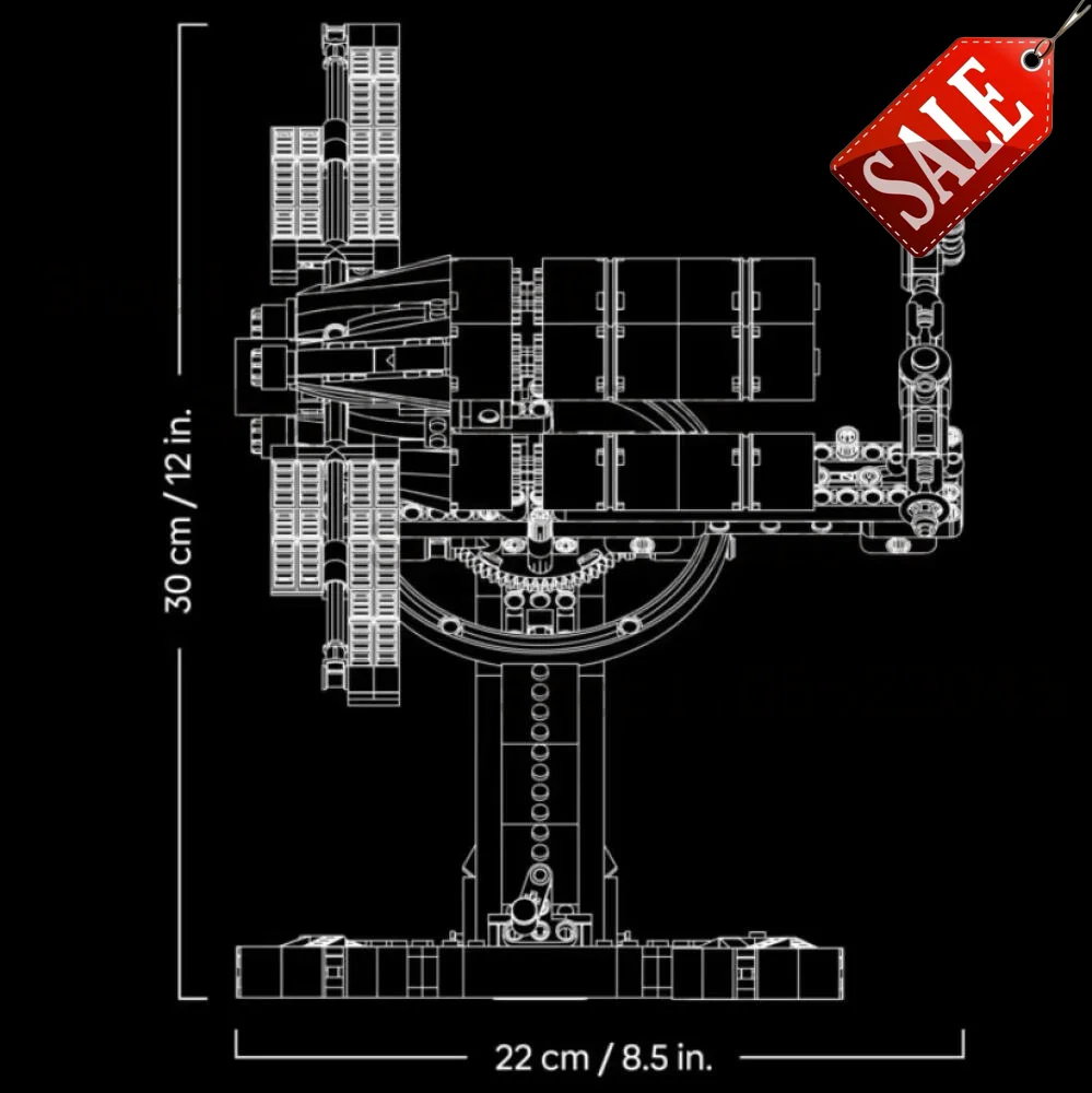 2026 New Project Interstellar Spaceship Building Blocks Set 830PCS Sci-Fi Space Vehicle Brick Desktop Decor Gift for Adult Fan view 5