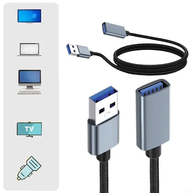 

C7AB Длительность USB3.0 Удлинительное кабель с внешней стороной Braide для повышения гибкости и эффективной передачи данных с