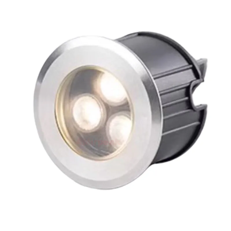 

3W Waterproof LED Underground Light Outdoor Ground Garden Path Floor Buried Yard Landscape IP68 DC12V/24v Underwater304stainless