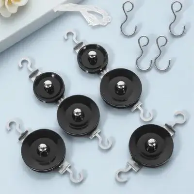 1 مجموعة نظام البكرة المعدنية البكرات المفردة والمزدوجة لتجارب الفيزياء الأيدي على أداة التدريس الميكانيكية مختبر المدرسة