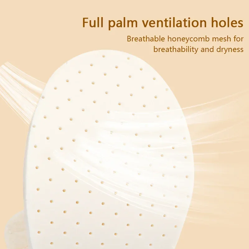 Warm Wool Latex Insoles for Shoes Soft Plantar Fasciitis Relief Comfort Heating Shoe Pads for Snow Boots Inserts for Feet