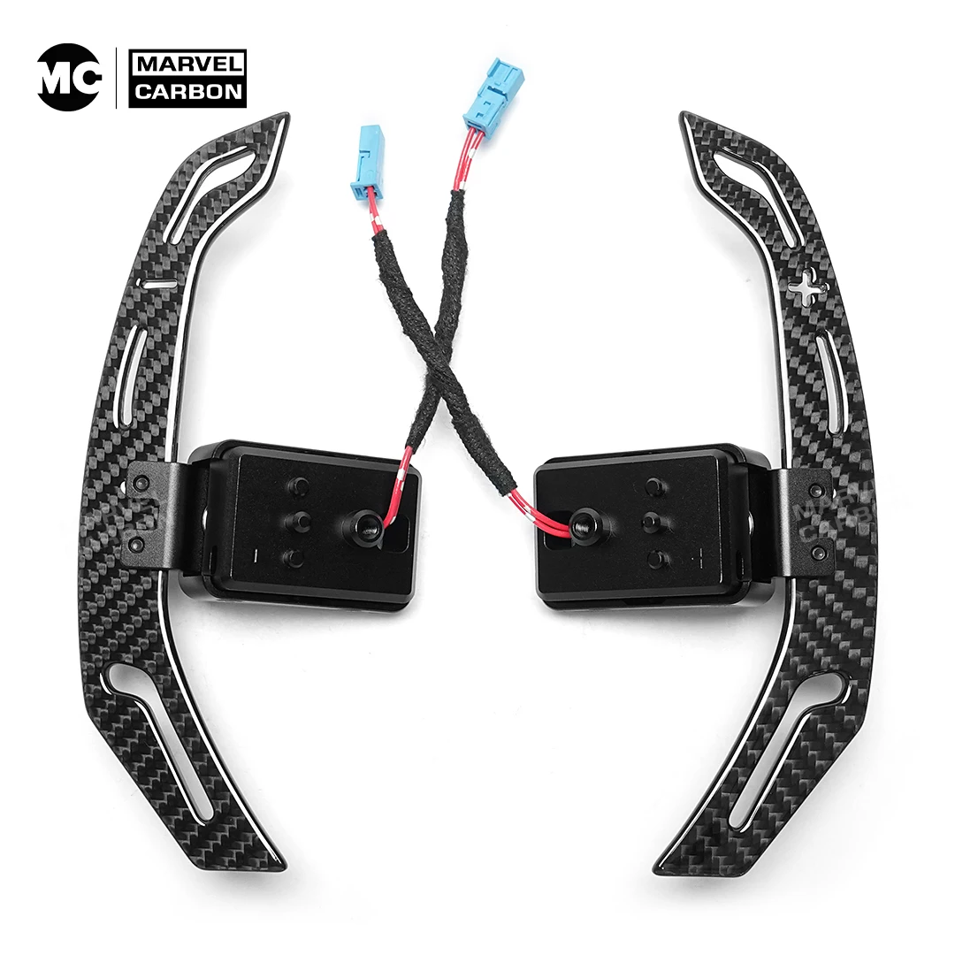 

MC Carbon Fiber Steering Wheel Shift Paddles For BMW 1- 4 5 7 series F20 F21 F30 F22 F80 G20 G30 G80 Lmprove Driving Experience