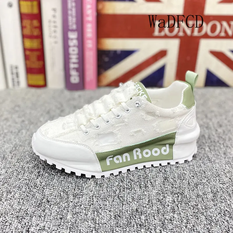 Chunky Sneaker Men Cover Bottom Designer Board Shoes Fashion Casual Leather Fabric Breathable Increased Internal Platform Shoes