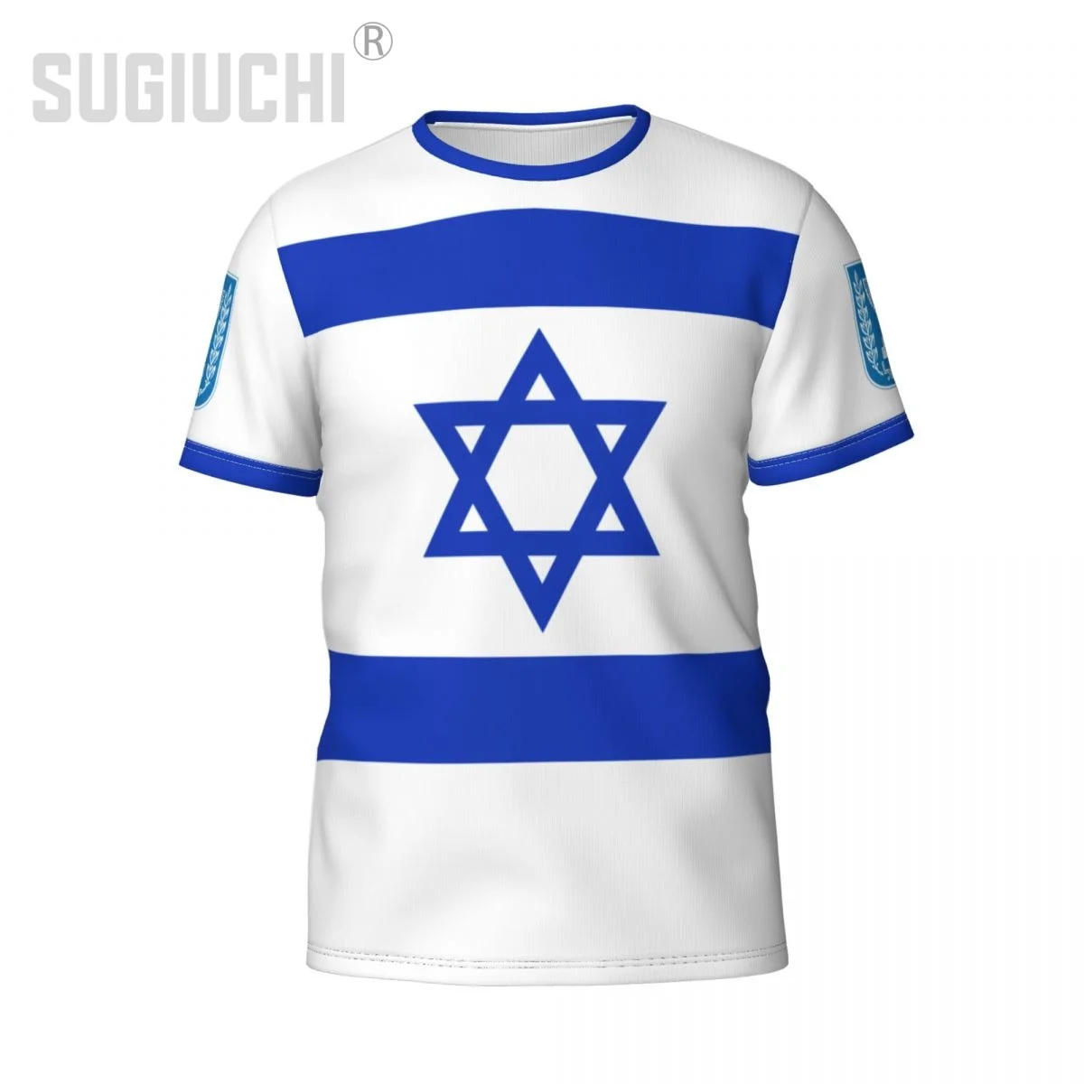 Custom Name Number Israel Flag Emblem 3D T-shirts Clothes For Men Women Tees Soccer Football Fans Gift T shirt